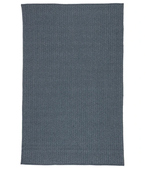 Jaipur Living Iver Indoor/ Outdoor Solid Blue/ Gray Area Rug (2'X3')