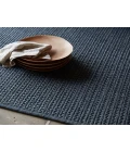Jaipur Living Iver Indoor/ Outdoor Solid Blue/ Gray Runner Rug 2'6"X10'
