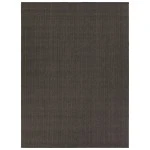 Jaipur Living Nirvana Premium Iver NIP06 Dark Gray 4 ft. X 6 ft. Rectangle Rug