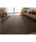 Jaipur Living Iver Handmade Indoor/Outdoor Solid Dark Gray Runner Rug 2'6"X8'
