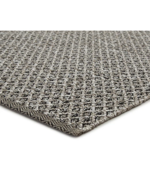 Jaipur Living Foster Indoor/ Outdoor Trellis Gray/ White Area Rug (7'6"X9'6")
