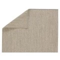 Jaipur Living Sven Indoor/ Outdoor Solid Taupe/ Cream Runner Rug (2'6"X8')