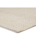 Jaipur Living Naturals Monaco White NLM05 18 in. Swatch Square Rug