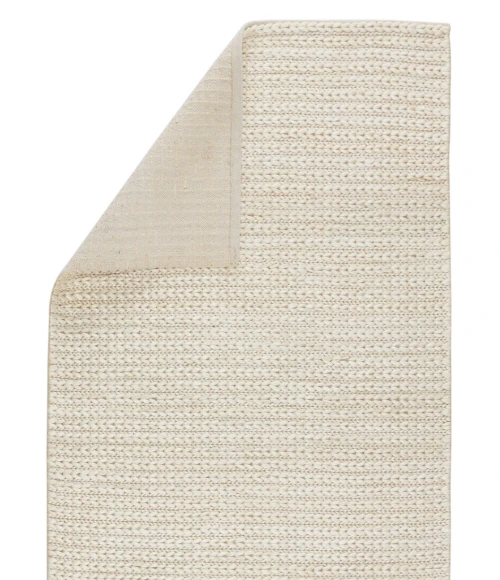 Jaipur Living Naturals Monaco White NLM05 18 in. Swatch Square Rug
