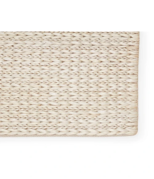 Jaipur Living Naturals Monaco White NLM05 18 in. Swatch Square Rug