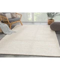 Jaipur Living Naturals Monaco White NLM05 18 in. Swatch Square Rug