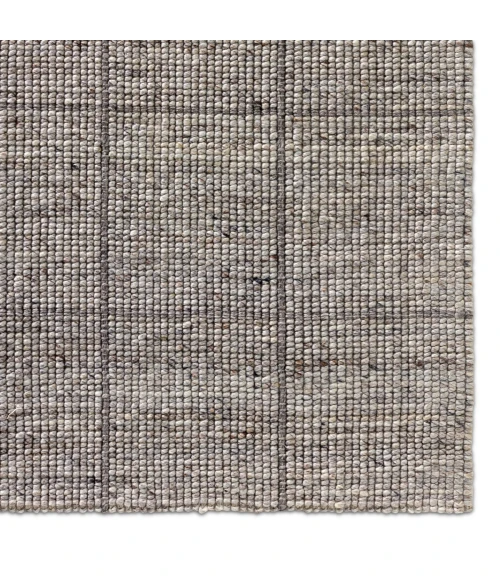 Jaipur Living Club Handmade Striped Gray/ Taupe Area Rug 5'X8'
