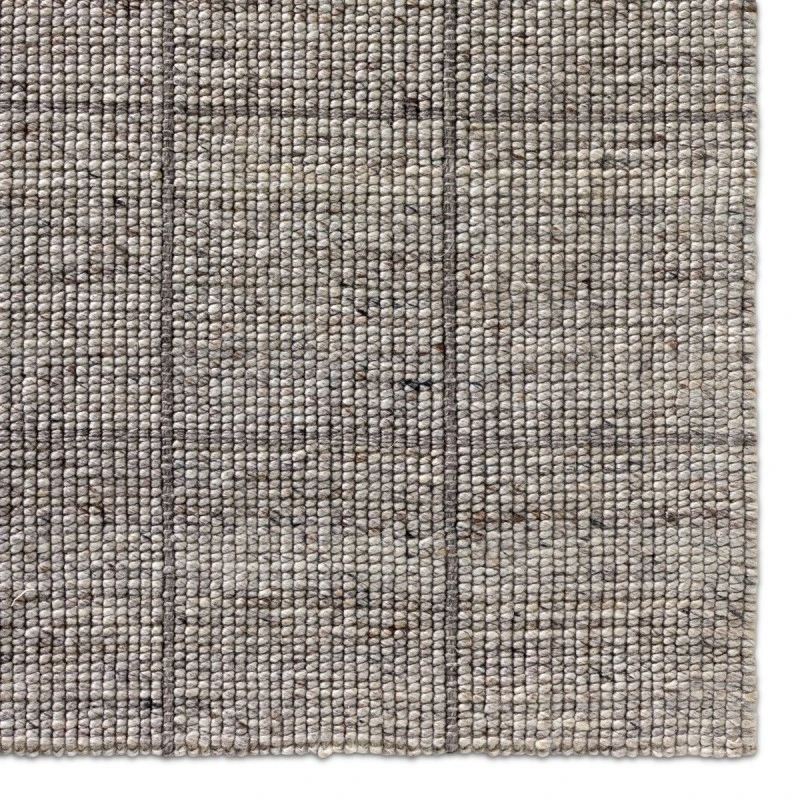 Jaipur Living Club Handmade Striped Gray/ Taupe Area Rug 8'X10'