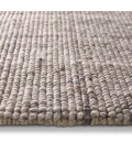 Jaipur Living Club Handmade Striped Gray/ Taupe Area Rug 5'X8'
