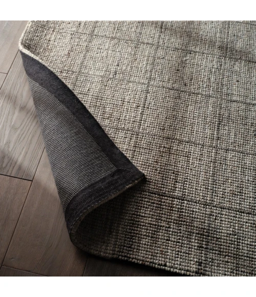 Jaipur Living Club Handmade Striped Gray/ Taupe Area Rug 5'X8'