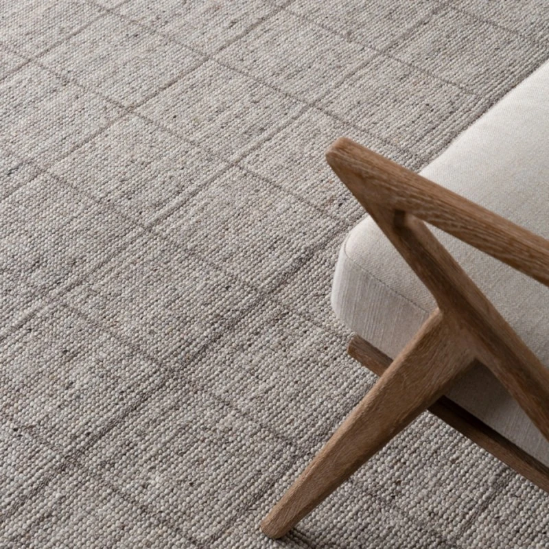 Jaipur Living Club Handmade Striped Gray/ Taupe Area Rug 8'X10'