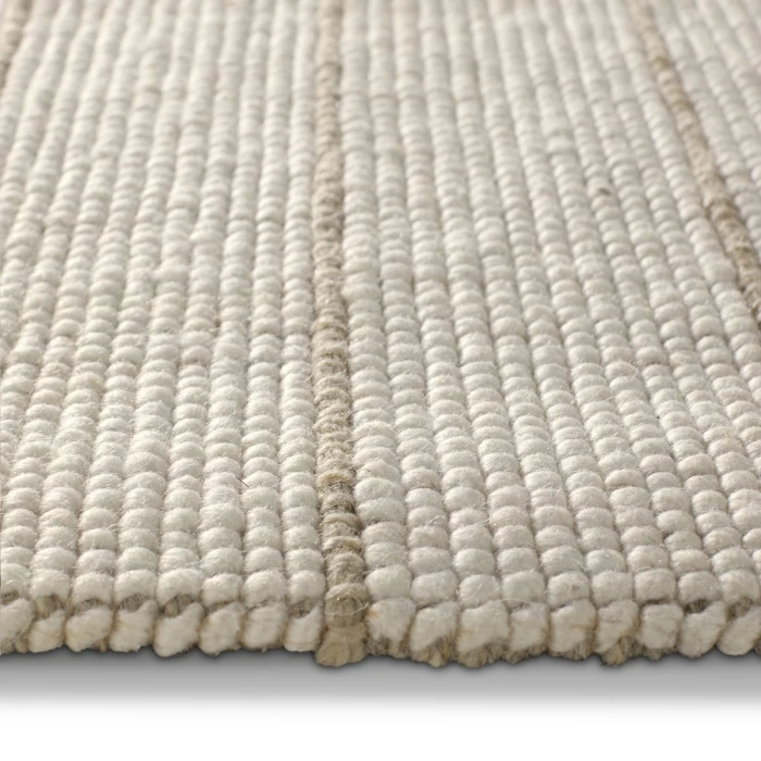 Jaipur Living Highgate Handmade Striped Cream/ Light brown Area Rug 5'X8'