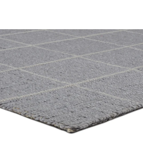 Jaipur Living Club Handmade Striped Silver Area Rug 5'X8'