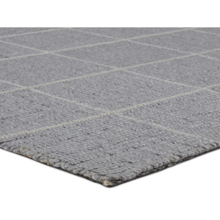 Jaipur Living Club Handmade Striped Silver Area Rug 10'X14'
