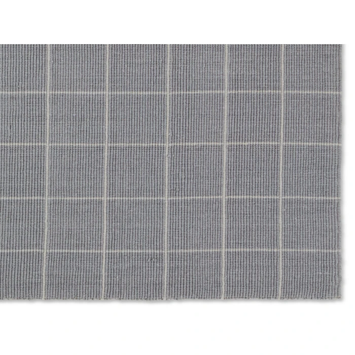 Jaipur Living Club Handmade Striped Silver Area Rug 10'X14'