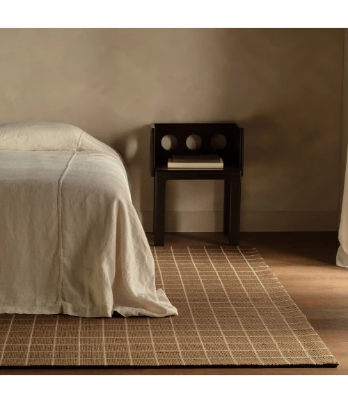 Barclaybutera Oxford By Barclay B Brown Obb06 18 In. Swatch Square Rug