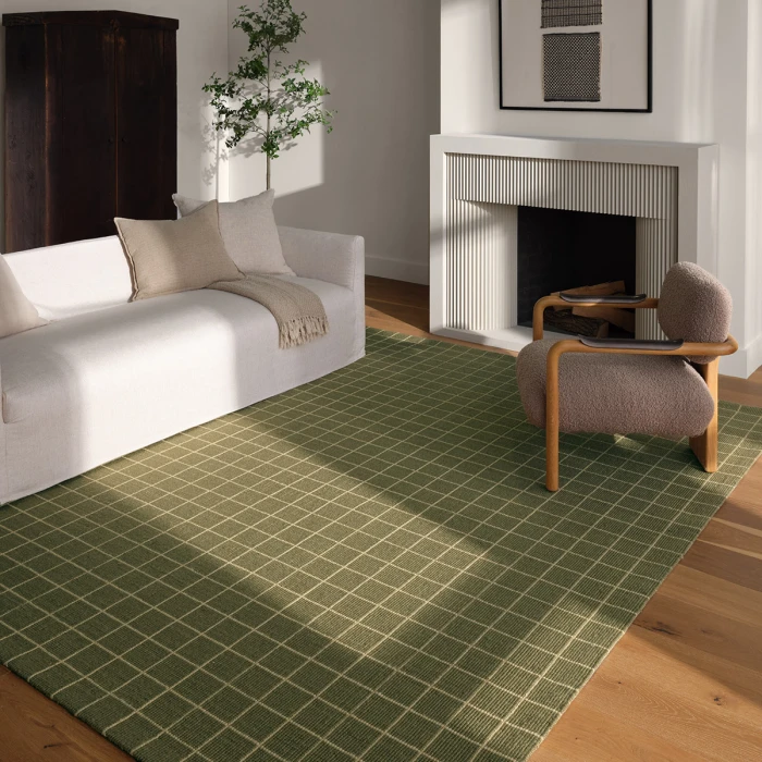 Barclaybutera Oxford By Barclay B Green Obb07 6 Ft. X 9 Ft. Rect. Rug