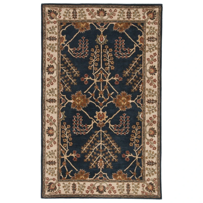 Jaipur Living Chambery Handmade Floral Blue/ Multicolor Area Rug (8'X10')