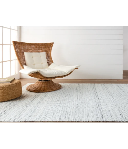 Jaipur Living Eliza Indoor/ Outdoor Trellis Cream/ Gray Area Rug 9'X12'