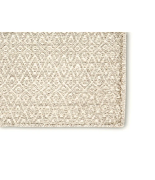 Jaipur Living Eulalia Handmade Geometric Light Gray/ Ivory Area Rug (7'10"X9'10")
