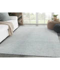 Jaipur Living Glace Handmade Geometric Light Blue/ Ivory Runner Rug (2'6"X10')