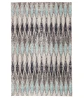 Jaipur Living Norwich Indoor/ Outdoor Geometric Gray/ Blue Area Rug (5'3"X7'6")