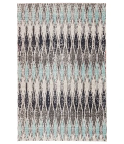 Jaipur Living Polaris Norwich POL02 Gray/Blue 5 ft. 3 in. X 7 ft. 6 in. Rectangle Rug