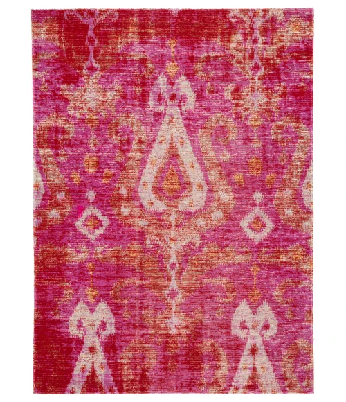Jaipur Living Zenith Indoor/ Outdoor Ikat Pink/ Orange Area Rug (2'X3')