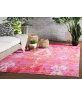 Jaipur Living Zenith Indoor/ Outdoor Ikat Pink/ Orange Runner Rug (2'6"X8')