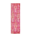 Jaipur Living Zenith Indoor/ Outdoor Ikat Pink/ Orange Runner Rug (2'6"X8')