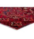 Jaipur Living Chaya Indoor/ Outdoor Medallion Red/ Black Runner Rug (2'6"X8')