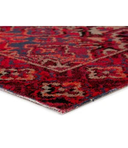 Jaipur Living Polaris Chaya POL21 Red/Black 7 ft. 6 in. X 9 ft. 6 in. Rectangle Rug