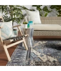 Jaipur Living Cicero Indoor/ Outdoor Medallion Blue/ Gray Area Rug (4'X6')
