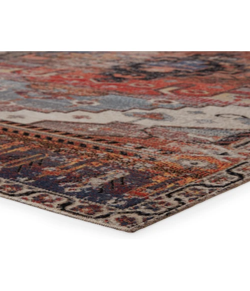 Jaipur Living Cicero Indoor/ Outdoor Medallion Multicolor/ Orange Area Rug (4'X6')