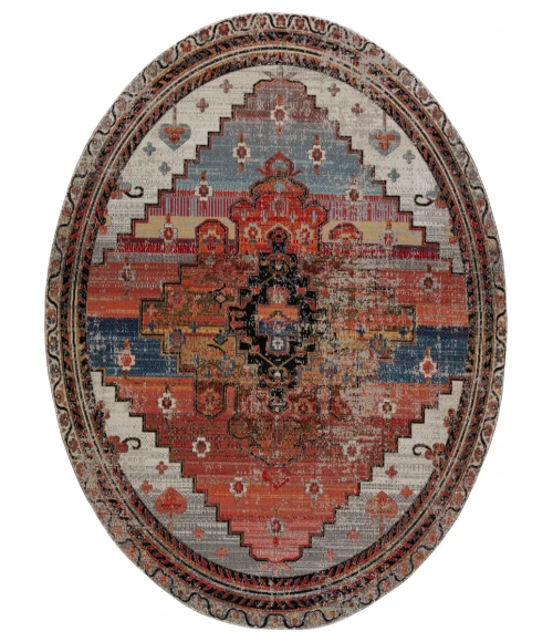 Jaipur Living Polaris Multicolor POL40 18 in. Swatch Square Rug