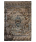 Jaipur Living Cicero Indoor/ Outdoor Medallion Tan/ Blue Area Rug (8'10"X12')
