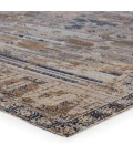 Jaipur Living Cicero Indoor/ Outdoor Medallion Tan/ Blue Area Rug (8'10"X12')