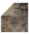 Jaipur Living Cicero Indoor/ Outdoor Medallion Tan/ Blue Area Rug (8'10"X12')