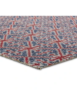 Jaipur Living Polaris Darlita POL52 Red - Blue 2 ft. 8 in. X 10 ft. Rnr Runner Rug