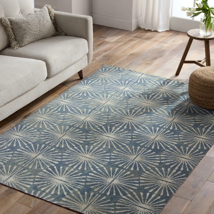 Jaipur Living Polaris Blue POL53 2 ft. 8 in. X 10 ft. Rnr Runner Rug