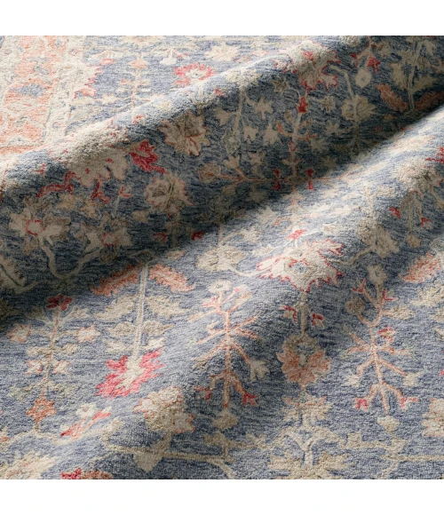 Jaipur Living Presley Handmade Oriental Blue/ Red Area Rug (8'X10')