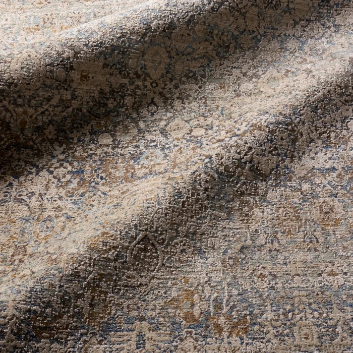 Jaipur Living Caelena Powerloomed Traditional Gray/Multicolor Area Rug (4'X6')