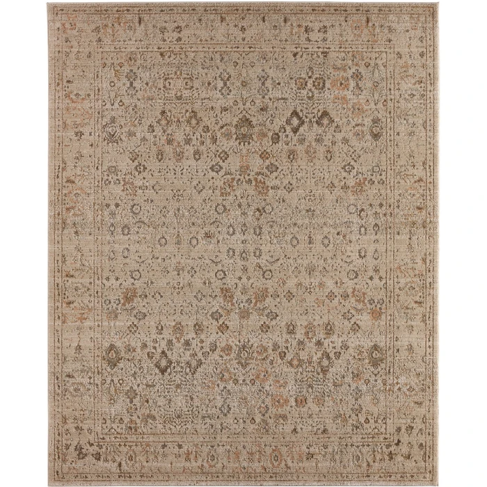 Jaipur Living Rosealyn Powerloomed Traditional Gray/Yellow Runner Rug (3'1"X9' RNR)