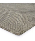 Verde Home by Jaipur Living Rome Handmade Geometric Gray Area Rug (5'X8')