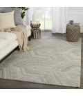 Verde Home by Jaipur Living Rome Handmade Geometric Gray Area Rug (5'X8')
