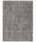 Verde Home by Jaipur Living Manhattan Handmade Trellis Gray Area Rug 6'X9'