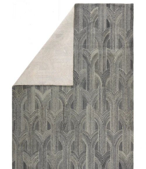 Verde Home by Jaipur Living Manhattan Handmade Trellis Gray Area Rug 6'X9'