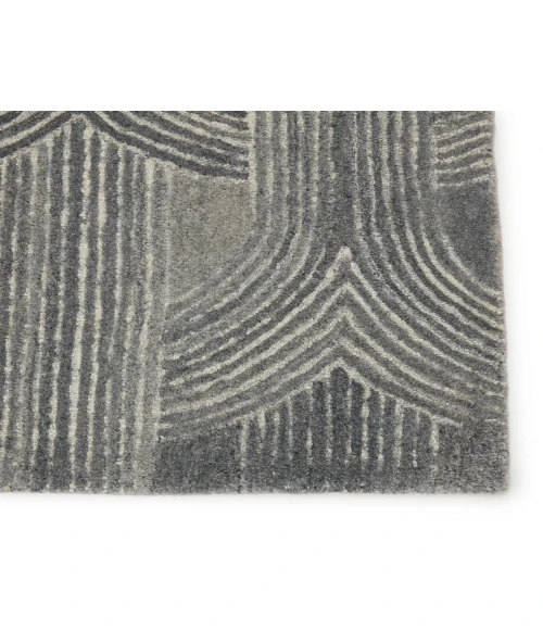 Verde Home by Jaipur Living Manhattan Handmade Trellis Gray Area Rug 6'X9'