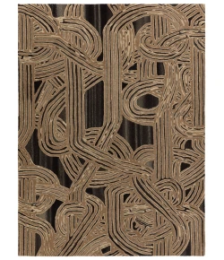 Jaipur Living Pathways By Verde Home Kathmandu PVH13 Light Brown - Black 10 ft. X 14 ft. Rectangle Rug