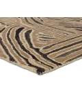Verde Home by Jaipur Living Kathmandu Handmade Abstract Light Brown/ Black Area Rug 10'X14'